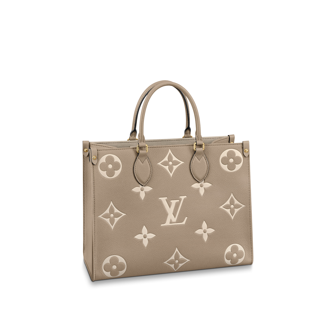 Louis Vuitton ONTHEGO MM Monogram Handbag M45494 Dove/Cream